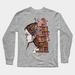 Just a girl who loves books Long Sleeve T-Shirt